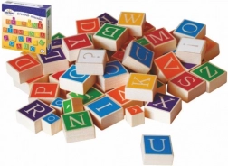 Detoa Alfabet din Lemn pentru Copii