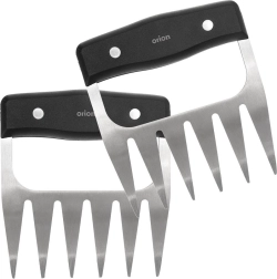 Gheare din oțel inoxidabil pentru mărunțit carne, 2 buc.