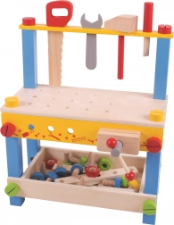 Banc de lucru din lemn pentru copii Bigjigs Toys