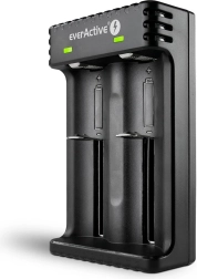 Încărcător acumulatori everActive LC-200 pentru acumulatori cilindrici Li-ion