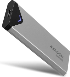Carcasă din aluminiu AXAGON pentru disc extern USB-C 3.2 Gen 2 - M.2 NVMe SSD gri