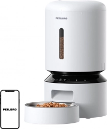 Distribuitor Automat de Hrană Petlibro Granary WiFi 5L Alb