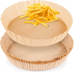 Inserții rotunde din hârtie pentru friteuza cu aer cald, 20 cm, 50 buc