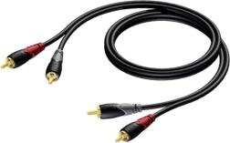 Cablu audio 2× RCA (cinch) tată – 2× RCA (cinch) tată 1 m