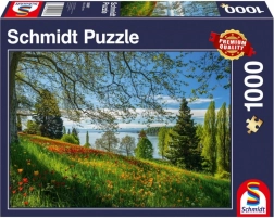 Puzzle Lalele Înflorite pe Insula Mainau 1000 de piese