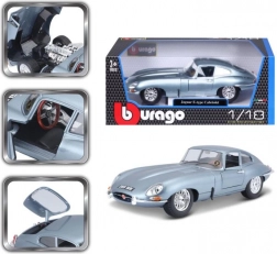 Bburago 1:18 Jaguar E Coupe Argintiu Albastru Metalizat