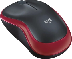 Mouse wireless Logitech M185 roșu