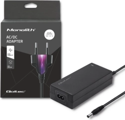 Adaptor de alimentare de birou 60 W 12 V 5 A cu conector 5,5 × 2,1 mm + cablu de alimentare