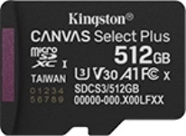 Card de memorie microSD 512GB Canvas Select+