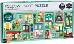 Labirint şi puzzle Oraș pentru copii de la Petit Collage