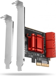 Axagon controler PCIe 6x SATA intern 6G ASM1166 (SP și LP)