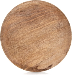 Farfurie de servire din lemn de mango 25 cm