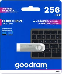 USB flash disk UNO3 256GB USB 3.2 Gen1 argintiu