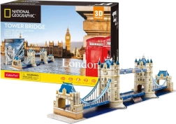 Puzzle 3D NATIONAL GEOGRAPHIC Tower Bridge – 120 piese