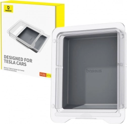 Consolă auto pentru Tesla - Seria Baseus T-Space (gri)