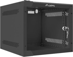 Dulap de perete Lanberg de 10 inch 4U 280x310mm negru