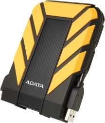 Hard disk extern rezistent ADATA DashDrive Durable HD710 2 TB 2,5" USB 3.1 – galben