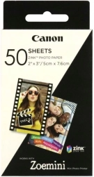 Hârtie fotografică 5 × 7,6 cm cu spate autocolant