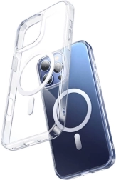 Husă magnetică pentru iPhone 16 Pro transparentă McDodo