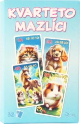 Joc de cărți Cvartet Animale de companie