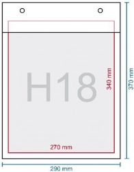 plică cu bule H18 autoadezivă 37 × 29 cm