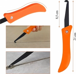 răzuitor cârlig pentru rosturi și silicon, 21 cm