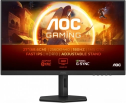Monitor de gaming AOC 27″ 180 Hz cu panou Fast IPS și suport reglabil pe înălțime (HDMI/DP)