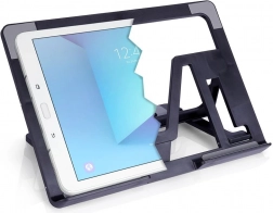 Suport ajustabil pentru tabletă, negru, pliabil 26 × 18,5 cm