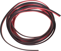 Bandă decorativă auto, de presare, 5 m, roșie