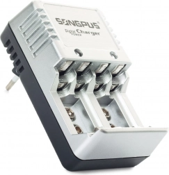 Încărcător baterii AA, AAA și 9V pentru Ni-MH și Ni-Cd