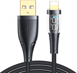 Cablu USB‑A la Lightning 1,2 m JOYROOM, 2,4 A, negru