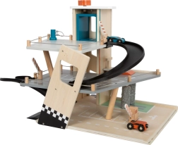 Parcare auto de curse din lemn small foot