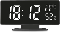 Ceas deșteptător digital cu termometru GreenBlue