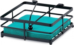 suport metalic pentru șervețele Misty 18 × 18 cm, negru