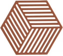 Suport pentru vase fierbinți Zone Hexagon – Cărămidă