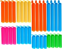 Set de cleme pentru închiderea pungilor, 32 buc.