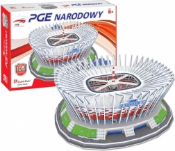 Puzzle 3D Stadionul Național din Varșovia 105 piese