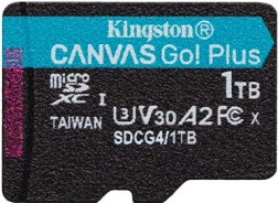 Card microSD 1TB Canvas Go! Plus 200MB/s A2 U3 V30