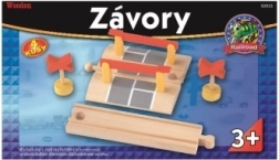 Trecere la nivel cu bariere și semne