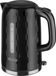 Fierbător electric Amica 1,7 l, negru