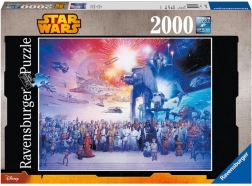 Puzzle Ravensburger Star Wars spațiul cosmic 2000 piese