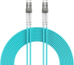 Cablu duplex de fibră OM4 50/125, LC/LC, 5m