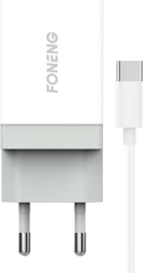 Încărcător rapid FONENG cu 1× USB 10,5 W + cablu USB‑C 1 m