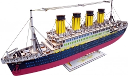 Puzzle 3D din lemn Titanic