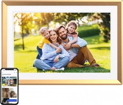 Ramă foto digitală Arzopa D10 10,1" auriu