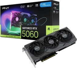 Placă grafică PNY GeForce RTX 5060 8GB RGB