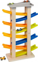 Pistă de curse cu parcare XL