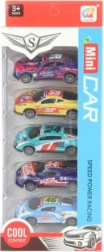 Set 5 mașini 1:64 pentru copii