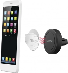 Suport magnetic universal pentru grila de ventilație Hama – negru