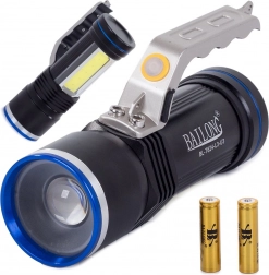 Lanternă LED militară cu Zoom Cree XM-L3-U3 de la Bailong